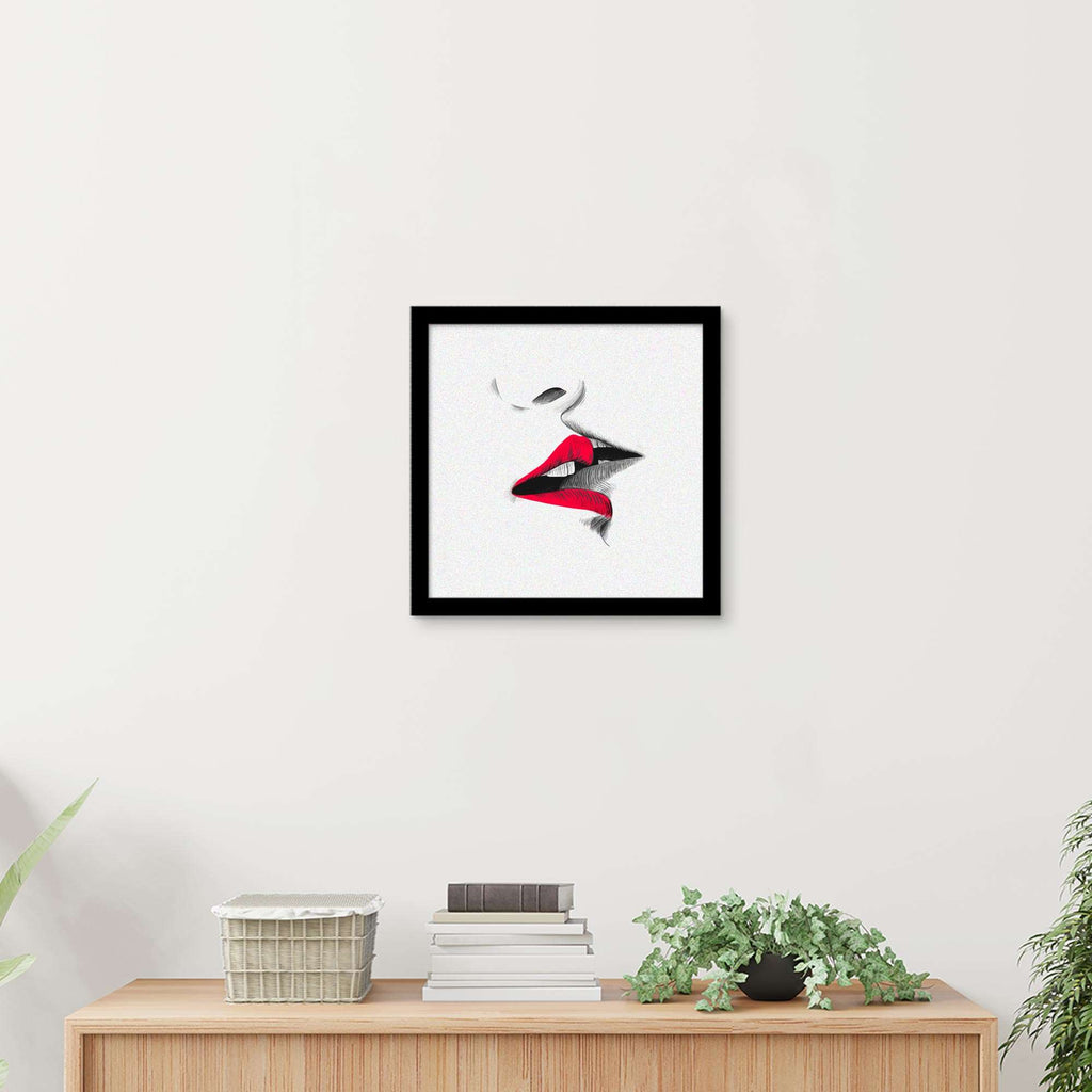 ArtX Romantic Kiss Wall Painting For Bedroom and Wall Decoration ArtX
