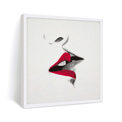 ArtX Romantic Kiss Wall Painting For Bedroom and Wall Decoration