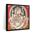 ArtX Goddess Saraswati Ji Madhubani Wall Painting For Living Room ArtX