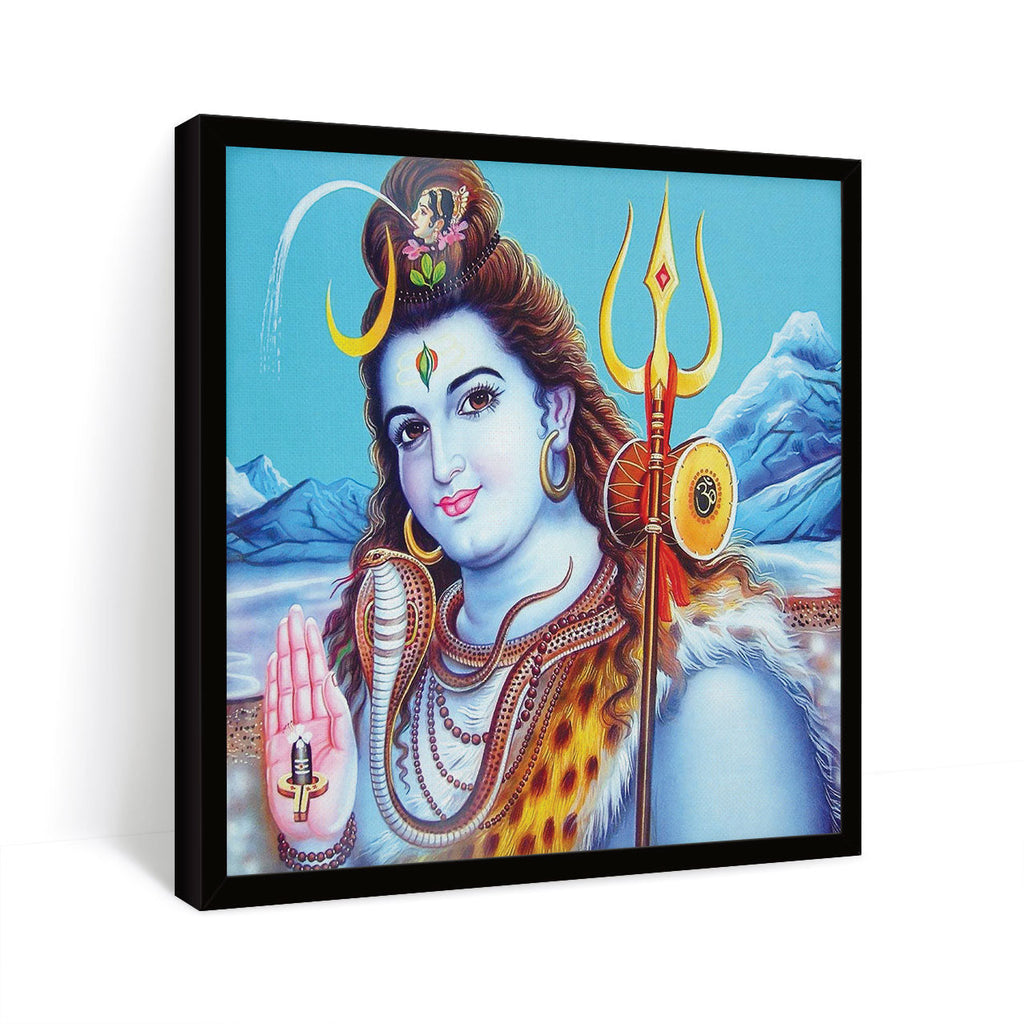 ArtX Shiva Painting For Wall Decoration, Wall Painting For Living Room ArtX