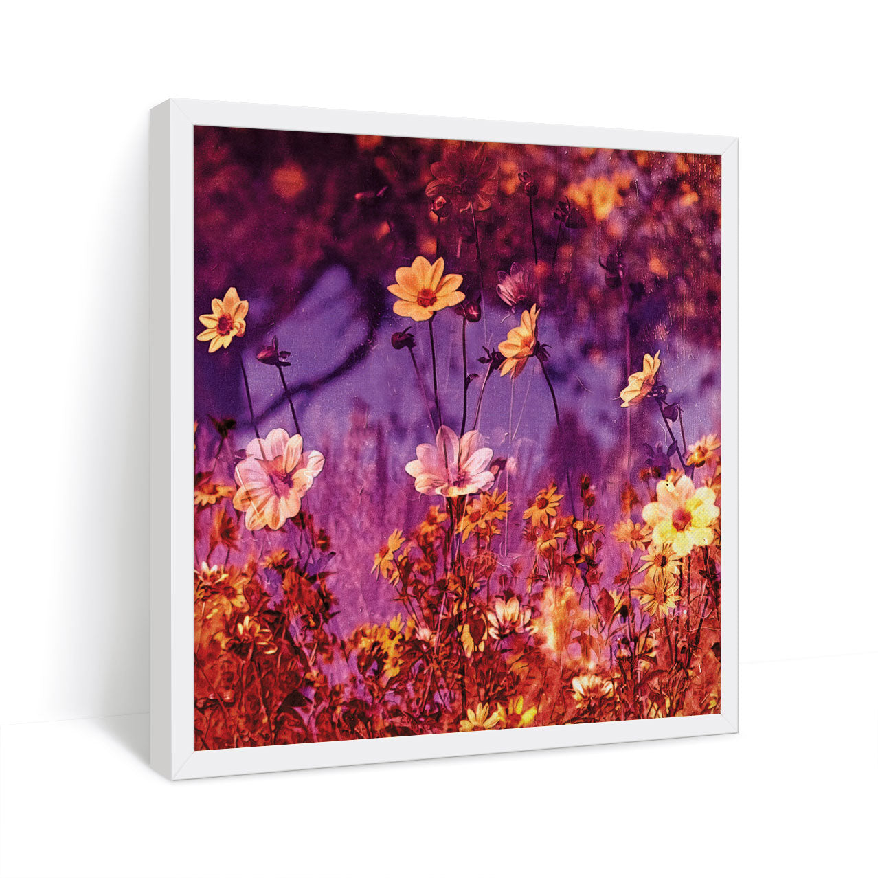 ArtX Wild Flowers In Garden Wall Painting For Wall Decoration ArtX