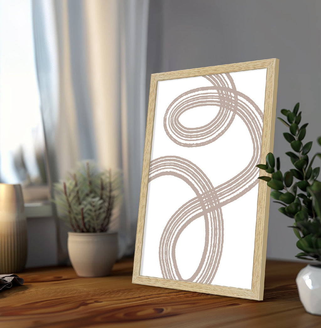 Floral Abstract Art Paintings, Painting For Wall Living Room, Set of 3 AXIII-43-BOH ArtX