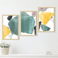 Abstract Art Paintings, Painting For Wall Living Room, Set of 3 AXIII-50-ABS ArtX