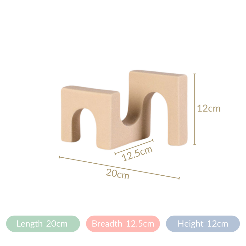 3D Architectural Design Arch Nordic Showpiece Nestasia