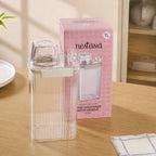 Airtight Cereal Dispenser Container With Measuring Cup 1800ml Nestasia