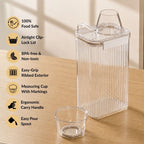 Airtight Cereal Dispenser Container With Measuring Cup 1800ml Nestasia