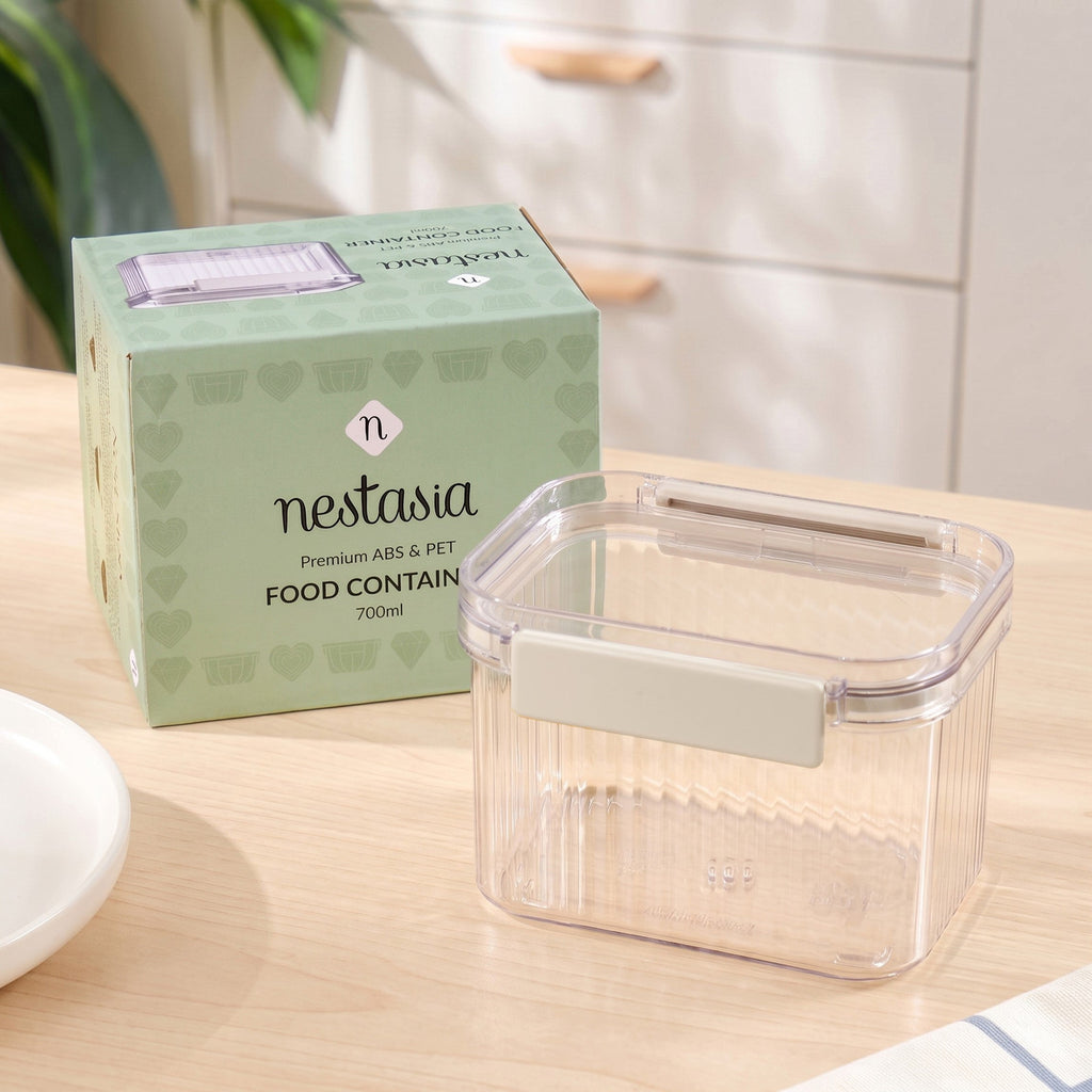 Airtight Storage Container With Clip Lock Lid 650ml Nestasia