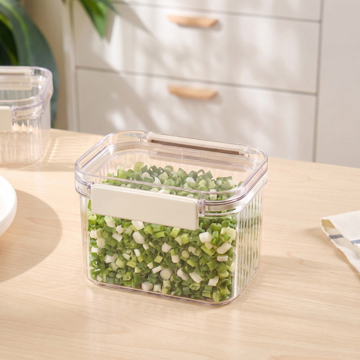 Airtight Storage Container With Clip Lock Lid 650ml Nestasia