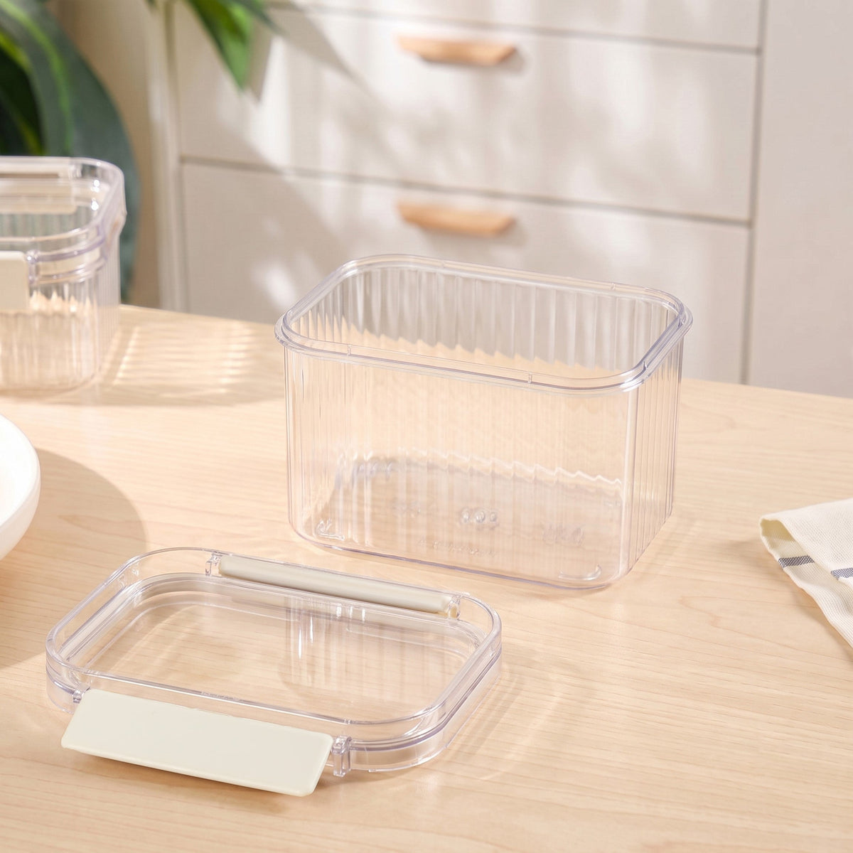 Airtight Storage Container With Clip Lock Lid 650ml Nestasia