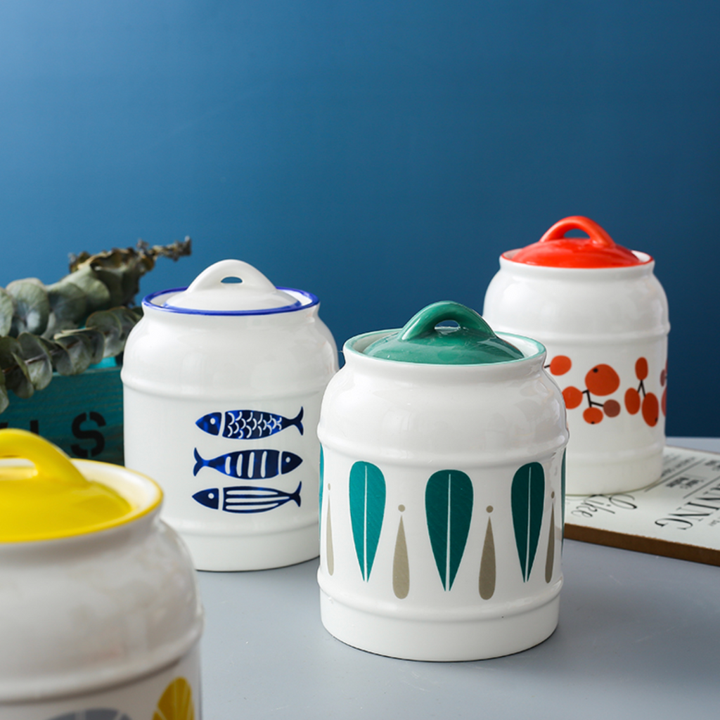 Airtight Jars Green Nestasia