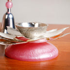 Lotus Diya And Ghanti Set Nestasia