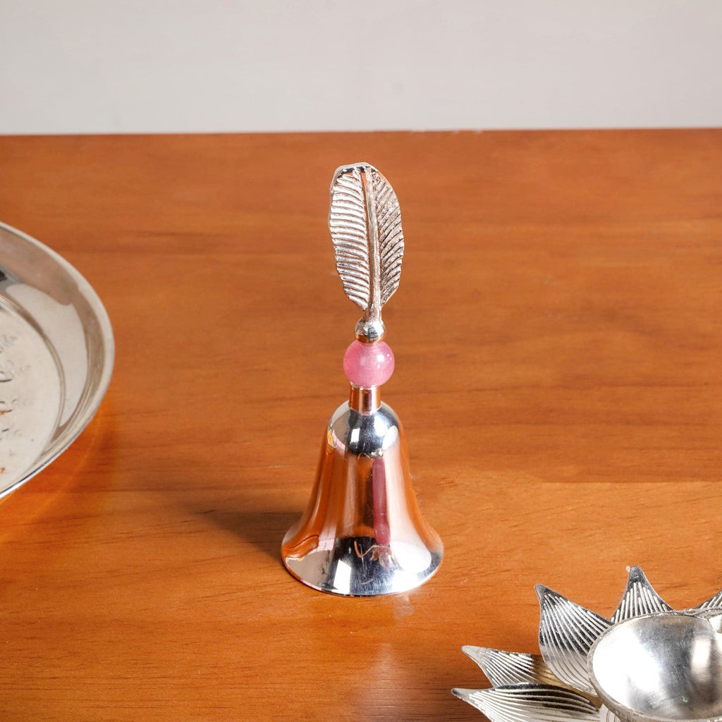 Lotus Diya And Ghanti Set Nestasia