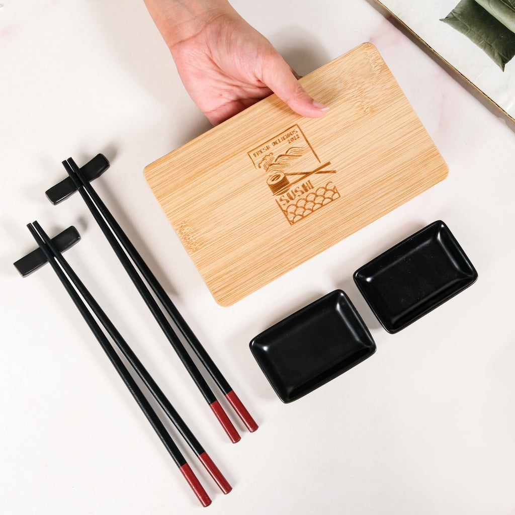 All In One Sushi Serving Kit Set Of 7 Nestasia