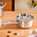 Tri Ply Stainless Steel Deep Saucepan 1500ml Nestasia