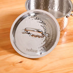 Tri Ply Stainless Steel Deep Saucepan 1500ml Nestasia