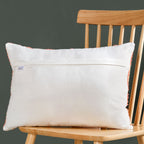 Coral Cotton Cushion Cover With Embroidery 50x36cm Nestasia
