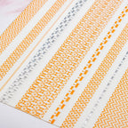 Amber Sunrise Table Mat Set Of 6 Nestasia