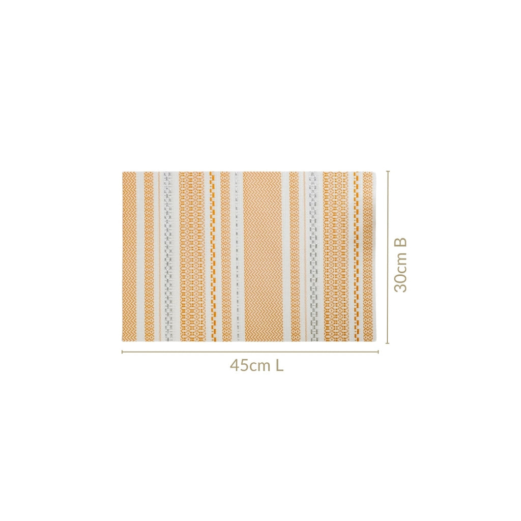 Amber Sunrise Table Mat Set Of 6 Nestasia