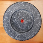 Planterra Grey Planter With Plate 10x9 Inch Nestasia