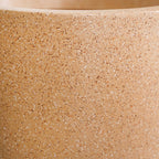 Planterra Large Beige Planting Pot 15x14 Inch Nestasia