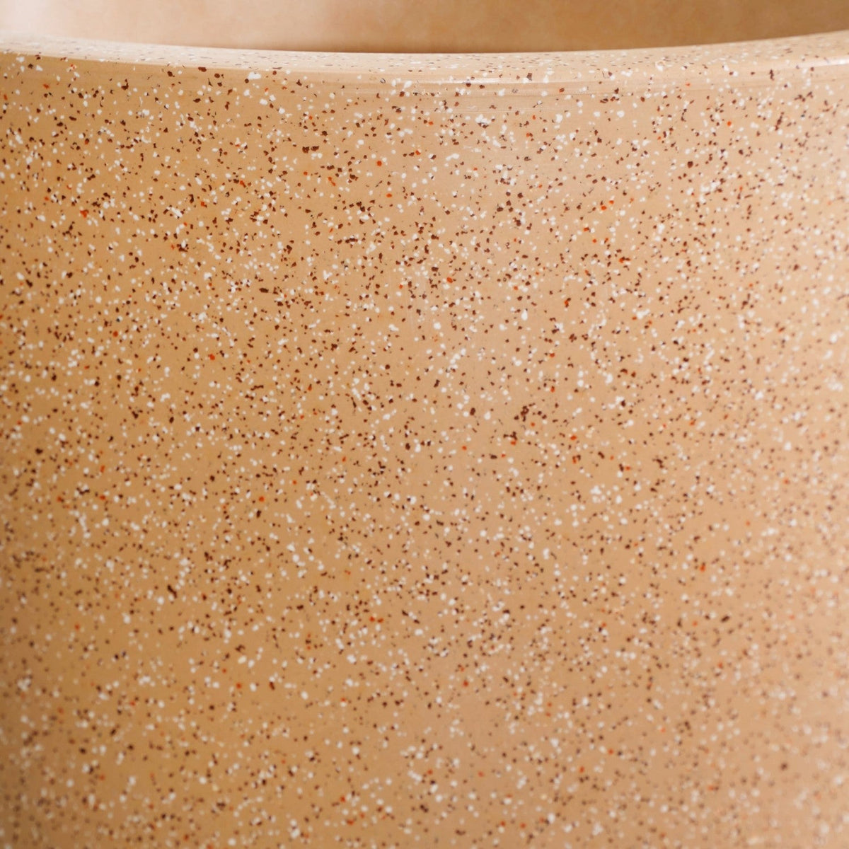 Planterra Large Beige Planting Pot 15x14 Inch Nestasia