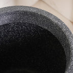 Planterra Large Charcoal Grey Planting Pot 15x14 Inch Nestasia