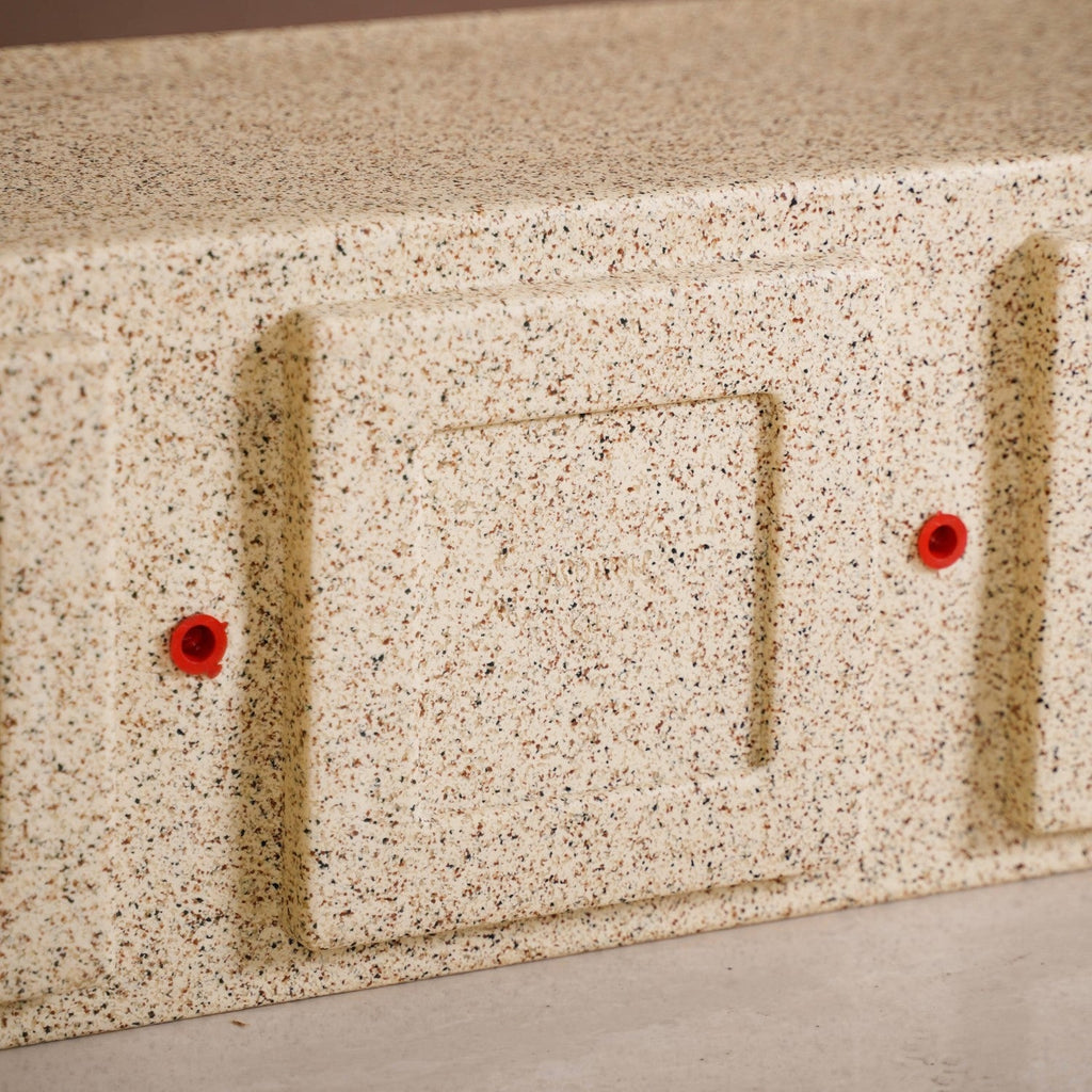 Planterra Modern Beige Trough Planters 24x8 Inch Nestasia