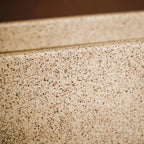 Planterra Modern Beige Trough Planters 24x8 Inch Nestasia