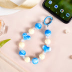 Aqua Amour Beaded Keychain Nestasia