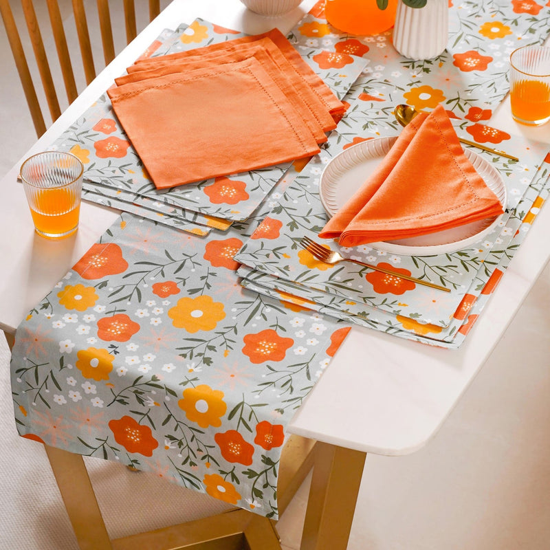 Arancia Table Place Mat Runner And Napkin Set Nestasia