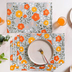 Arancia Premium Place Mat Set Of 6 Nestasia