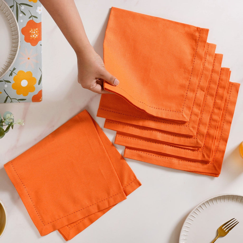 Arancia Table Napkin Set Of 6 Nestasia