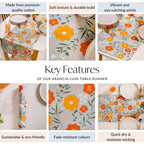 Arancia Luxe Table Runner Nestasia