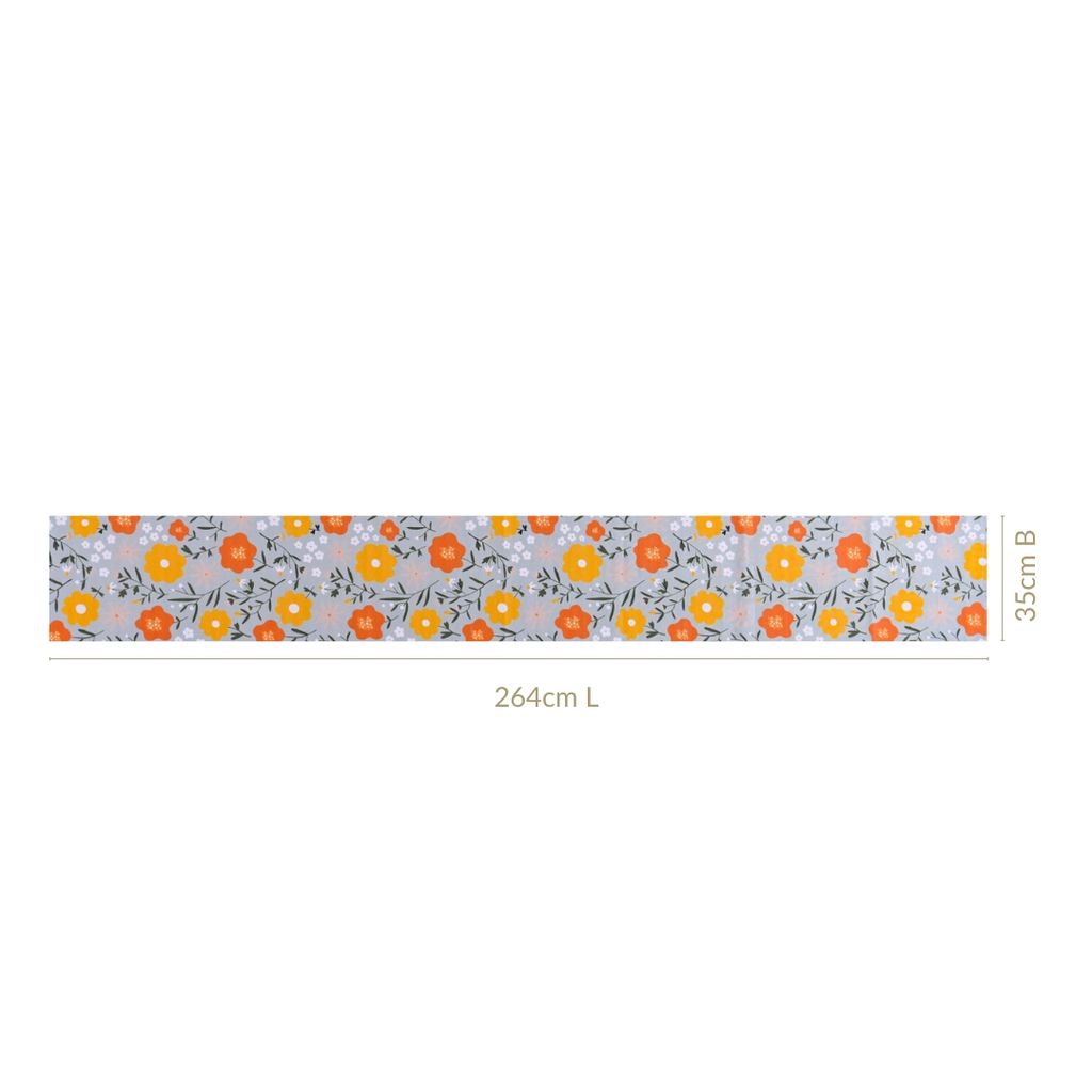 Arancia Luxe 8 Seater Table Runner 264x35cm Nestasia