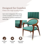 Handcrafted Acacia Wooden Chairs for Modern Home Decor