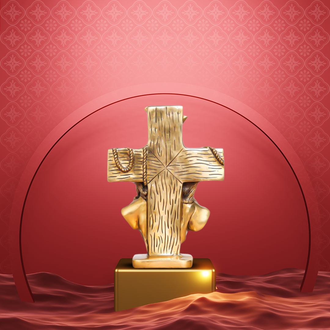 Brass Superfine God Jesus Idol (8 Inch) Vedansh Craft