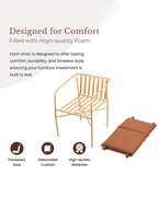 Relaxing Metal Lounge Chairs for Balcony Corners