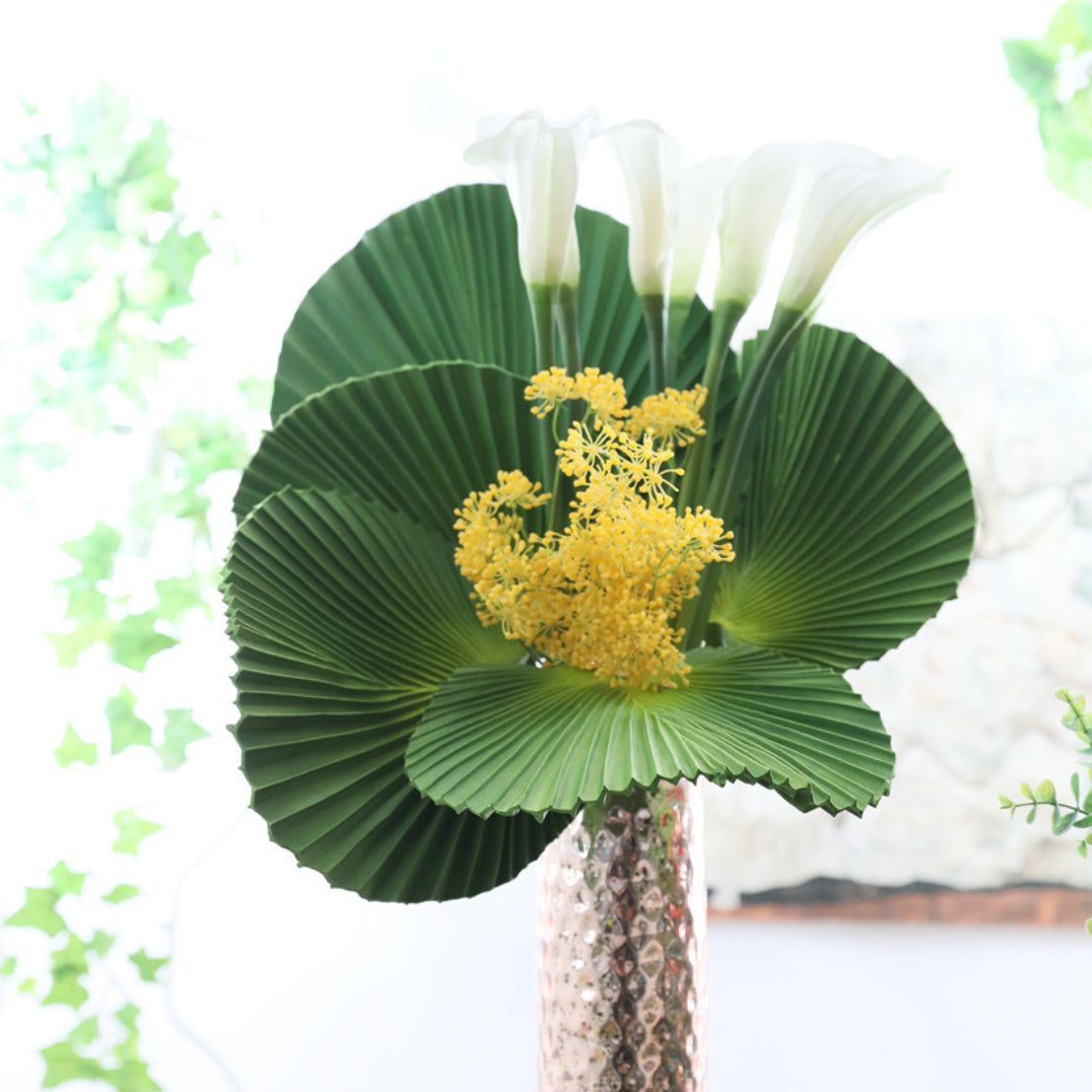 Artificial Green Leaf Nestasia