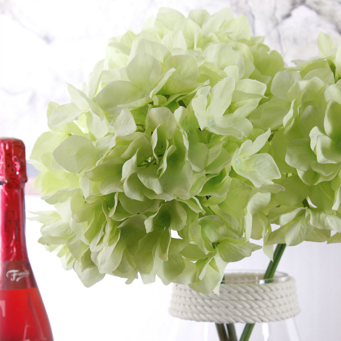 Artificial Hydrangea Pink Nestasia