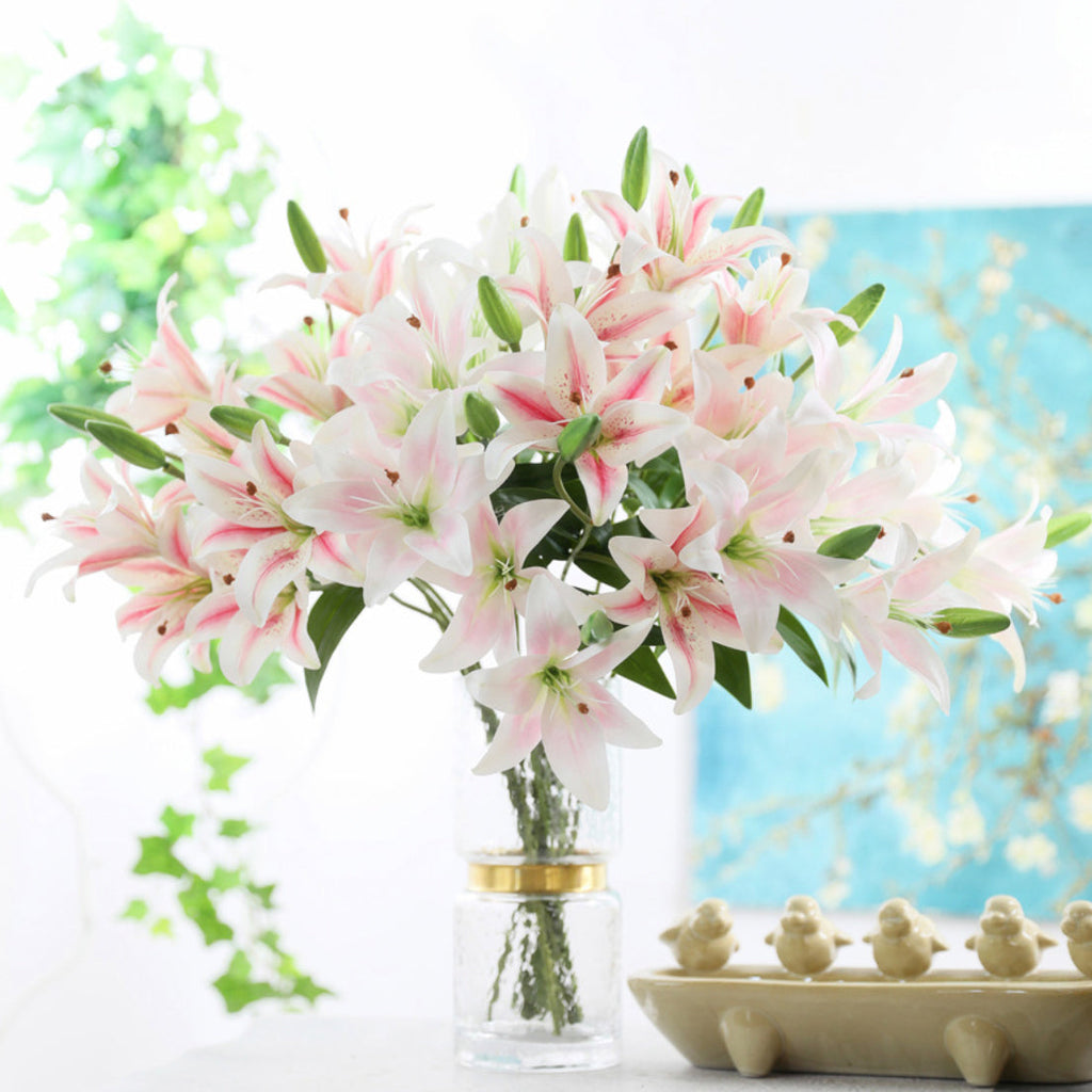 Artificial Lily Flower Nestasia