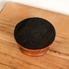 Artisanal Chevron Square Wooden Dessert Riser 26x26cm Nestasia