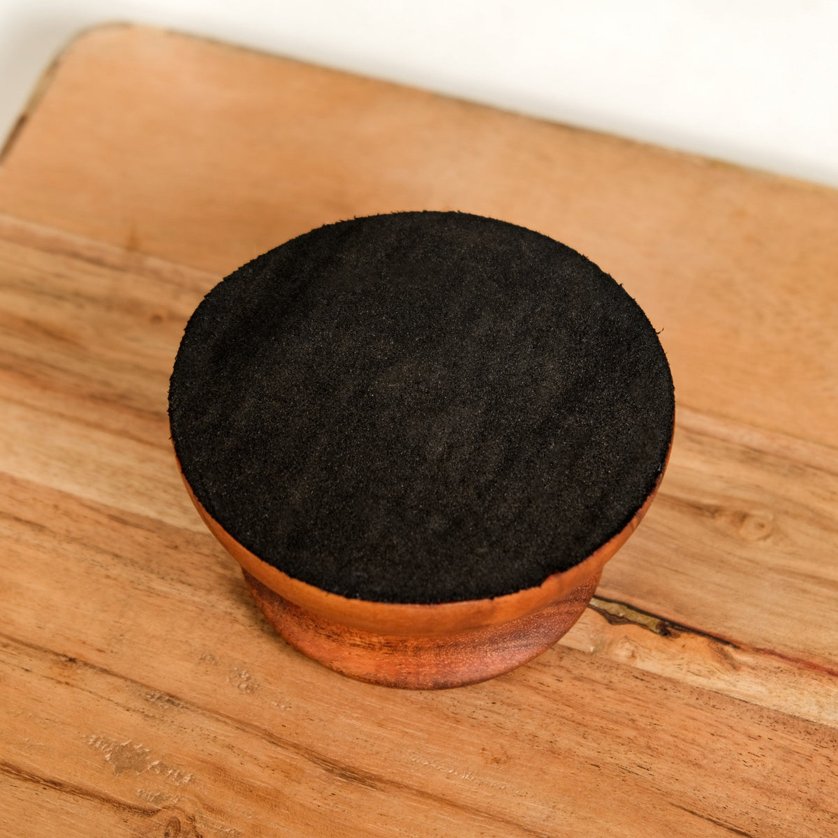 Artisanal Chevron Square Wooden Dessert Riser 26x26cm Nestasia