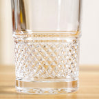 Textured Tea Glass Set Of 6 190ml Nestasia