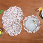 Auburn Luxe Round Tablemat Set Of 6 Nestasia
