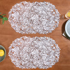 Auburn Luxe Round Tablemat Set Of 6 Nestasia