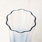 Aurora Ombre Fluted Champagne Glass Set Of 2 Blue 220ml Nestasia