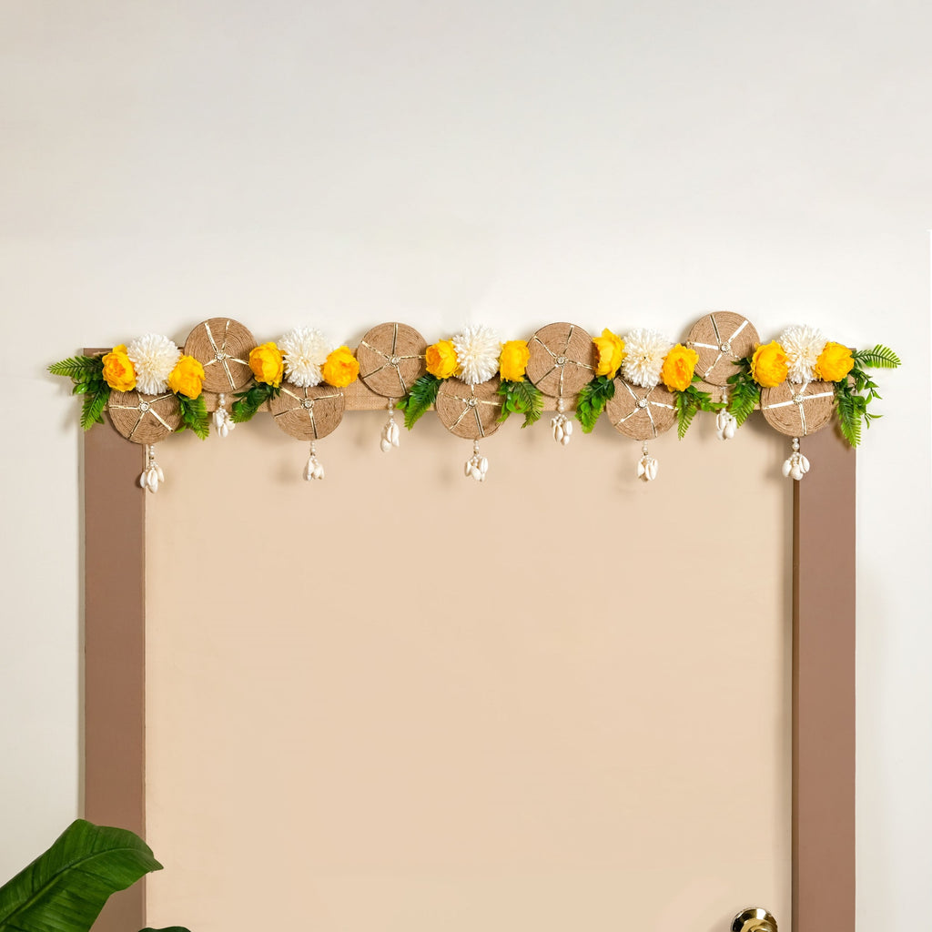 Auspicious Blossom Wall Toran For Festivities Nestasia