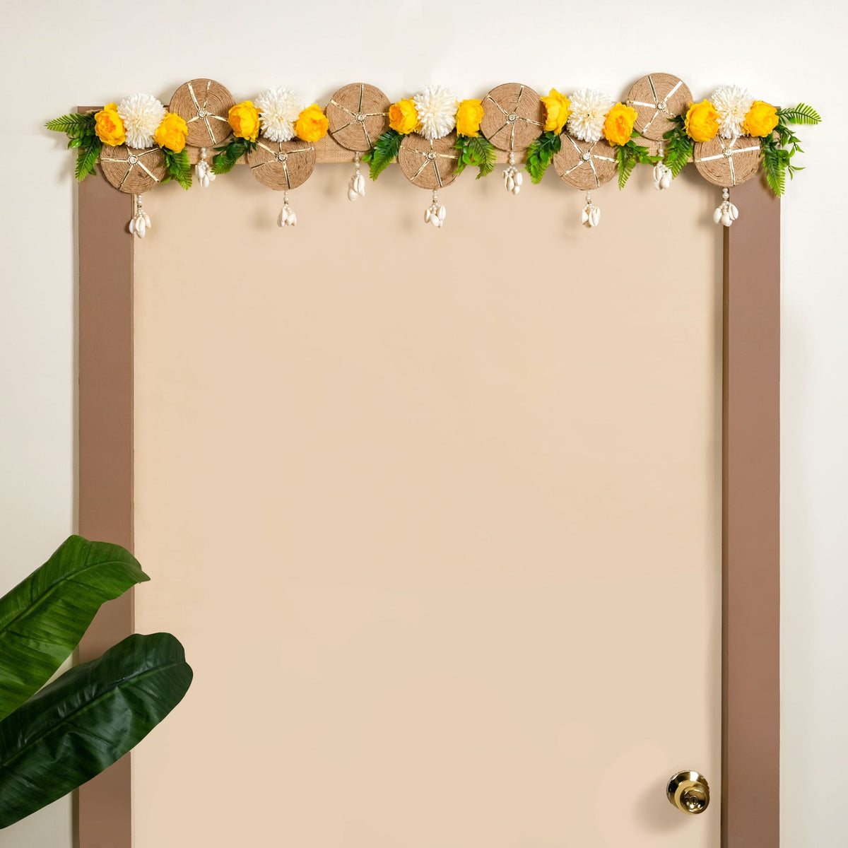 Auspicious Blossom Wall Toran For Festivities Nestasia