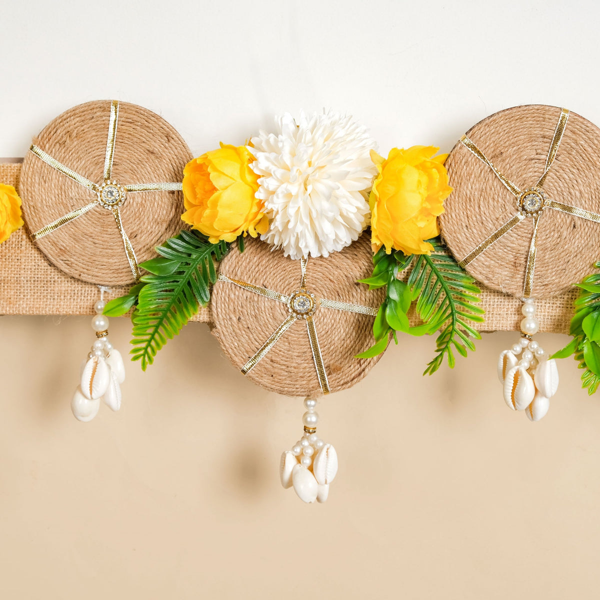 Auspicious Blossom Wall Toran For Festivities Nestasia