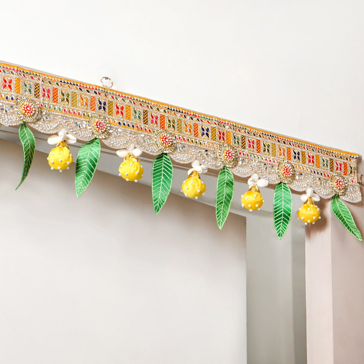 Auspicious Leaf Lucky Charm Toran Nestasia